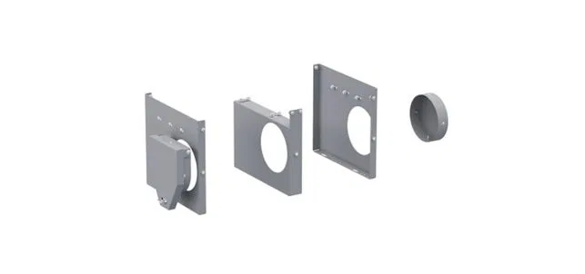 40236 – HOLMAN Van Storage System Shelf Unit Conduit Carrier, Use With 6 Inch Diameter PVC Tubing (Sold Separate) Mou...